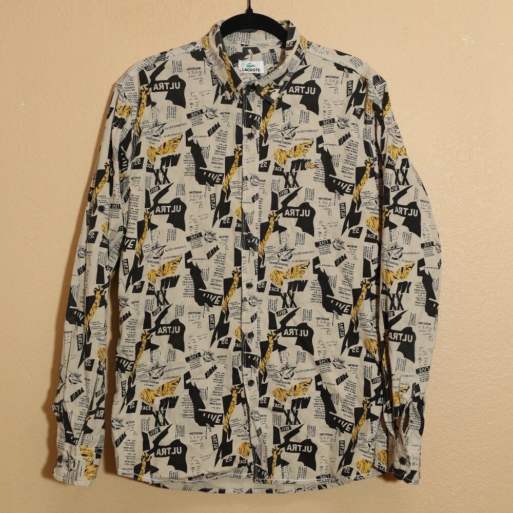 Vintage Lacoste Ultra Live LS Shirt (L)